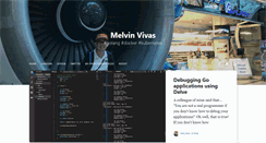 Desktop Screenshot of melvinvivas.com