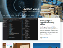Tablet Screenshot of melvinvivas.com